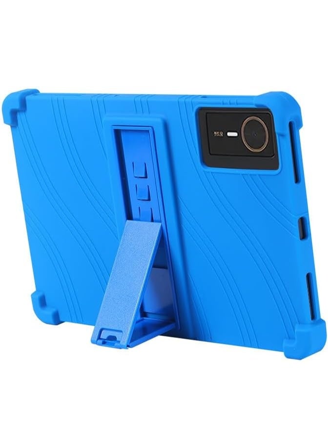 Case For ZTE Nubia Pad SE 10.95 inch Silicone Thickened Airbag Anti-Fall Tablet Case with Multi-View Stand Kids-Friendly Soft Protective Cover - Image 4